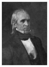PRESIDENT JAMES KNOX POLK 11TH PRESIDENT PORTRAIT 5X7 PHOTOGRAPH REPRINT
