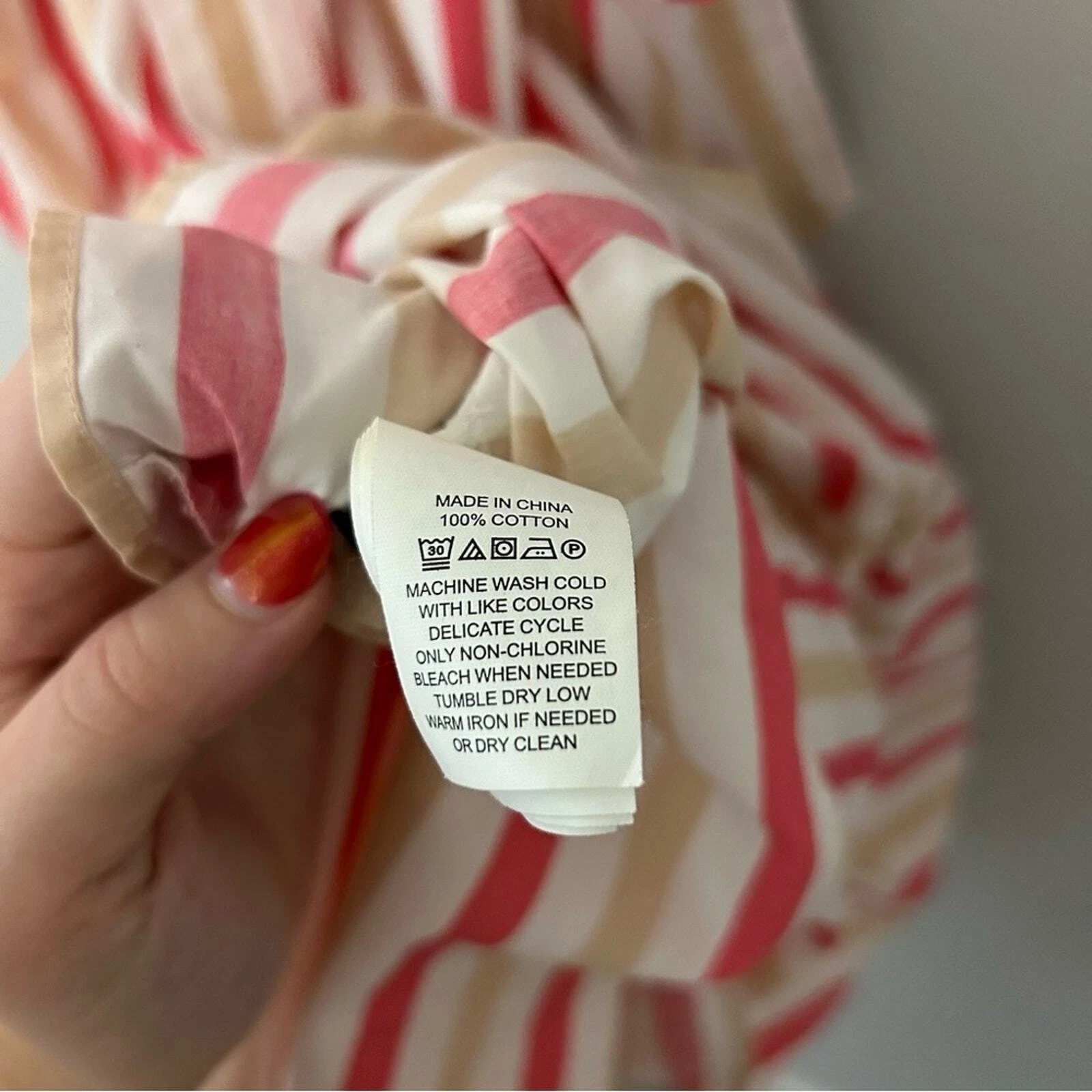 Abito midi Kate Spade in popeline a righe