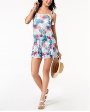 Miken Juniors' Printed Pom Pom Cover-Up 17869C537 Multi Large NWT