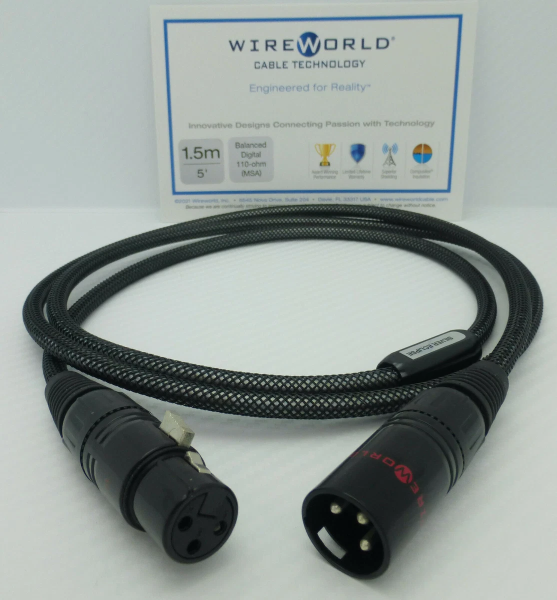 Wireworld 5 - 14 ft Cable Home Audio Cables & Interconnects for