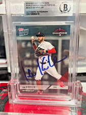 2018 Topps Now Boston Red Sox World Series Champions Ian Kinsler #WSC-8 BAS Auto