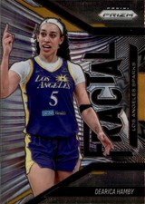 2025 Panini Prizm WNBA #7 Dearica Hamby Fractal