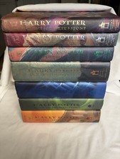 Product Image: Harry Potter Hardcover Set First Edition American 1-7 J.K. Rowling w dust jacket