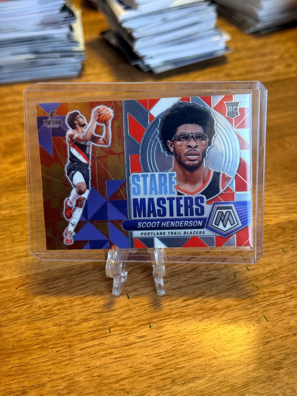 2023-24 Panini Mosaic - Stare Masters Scoot Henderson #12 (RC)