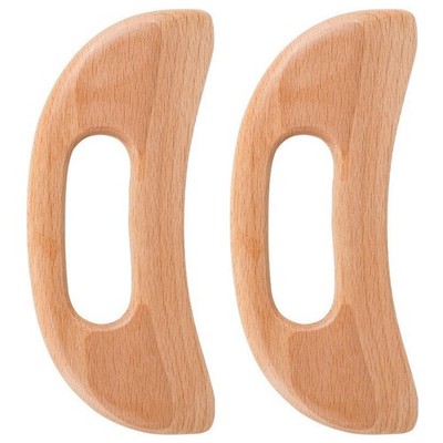 Wooden Cellulite Massager, Muscle Scraper Back Massage Tool Relieve Muscle Fa...