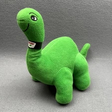 SINCLAIR DINO BRONTOSAURUS GAS Oil CO PLUSH STUFFED Green DINOSAUR 9x12 Promo