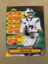 2025 Topps Chrome Josh Allen Power Players Insert Card PP-2 BILS MVP
