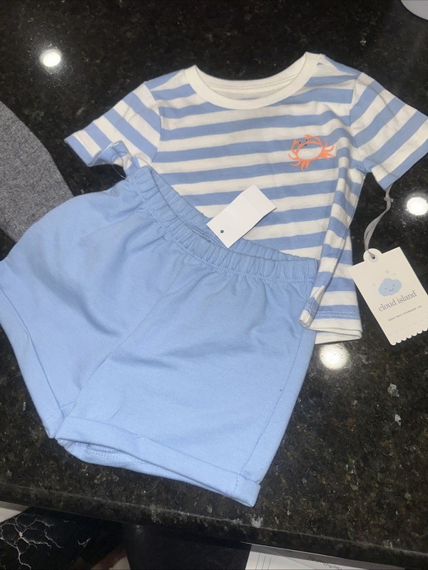 Boys Baby Clothes 18 Months 12 Months Three Pieces Cloud Island And Cat And Jack