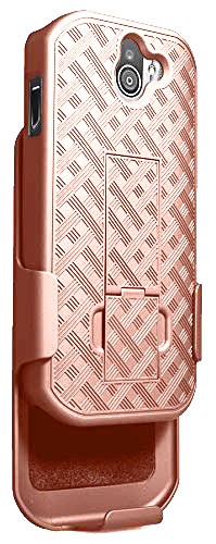 Or Rose Coque Etui Stand + Clip Ceinture pour Kyocera Duraforce Pro 2 E6910 - Photo 5 sur 8