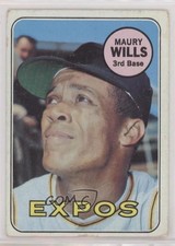 1969 Topps Maury Wills #45 1d0j