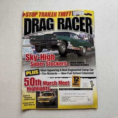 Drag Racer Magazine July 2008 Volume 12 No. 4