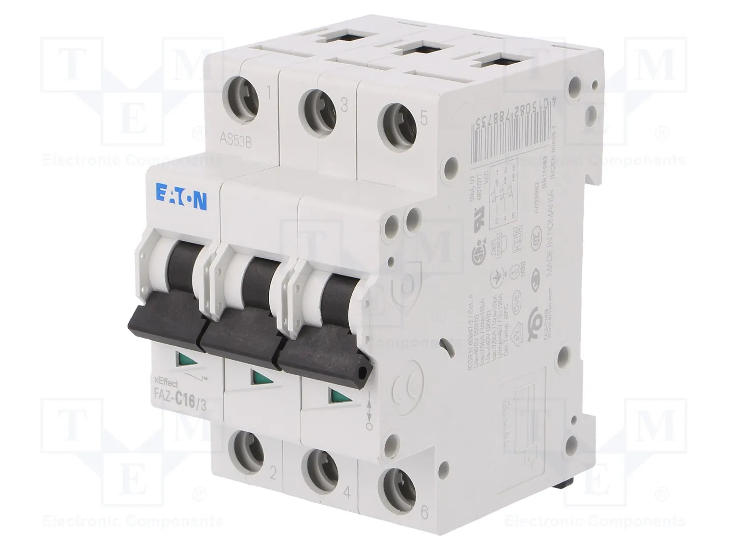 Interruttore magnetotermico 15kA 3P FAZ-C16/3 278873 - Immagine 3