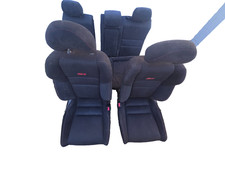 2006 - 11 Honda Civic Si Sedan Front Rear Seat Set Black Manual Cloth Oem Lsd