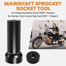 Mainshaft Lock Nut 2 14 Sprocket Socket For Harley Davidson Twin Cam Dyna