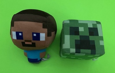 Minecraft Plush Lot Of Assorted Stuffed Plushie 2pk