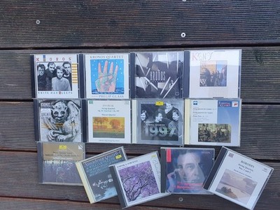 5 CDs von Kronos Quartet  + 8 hochwertige Klassik CDs