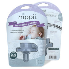 Freezable Pacifier for Baby Teething Relief - Safe Infant Teether with Cooling E