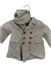 Kute Kiddies Toddler Coat Spring Union Made Vintage W Matching Hat