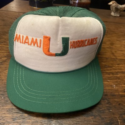 Vintage University Of Miami Hurricanes Youngan Young An Snapback Hat