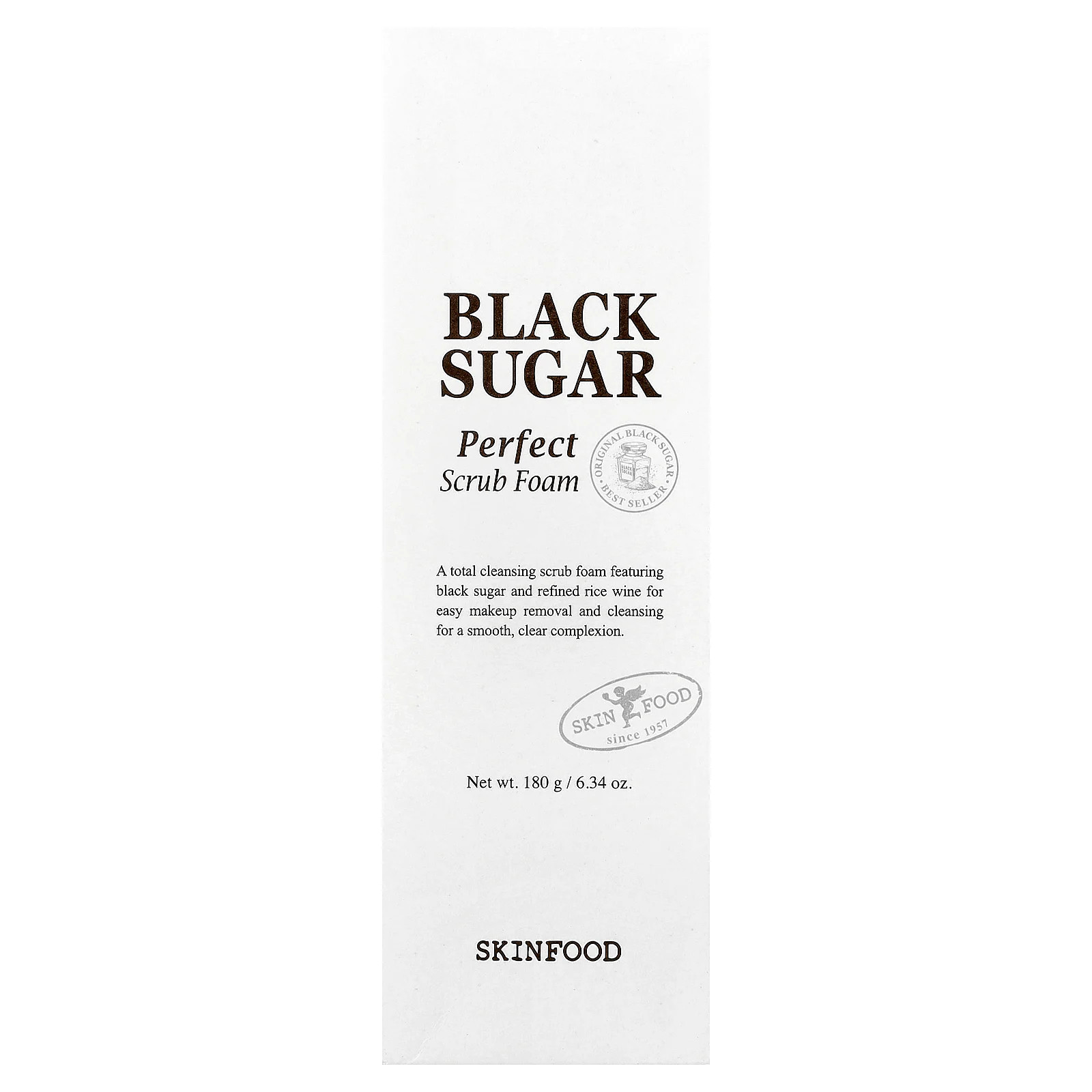 Black Sugar Perfect Scrub Foam, 6.34 oz (180 g)
