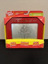 Etch a Sketch Classic Drawing Retro Toy Magic Screen Recycled Plastic