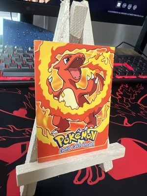 1999 Topps Pokemon The First Movie #E5 of 12 Charmeleon (Evolution) Blue Logo LP