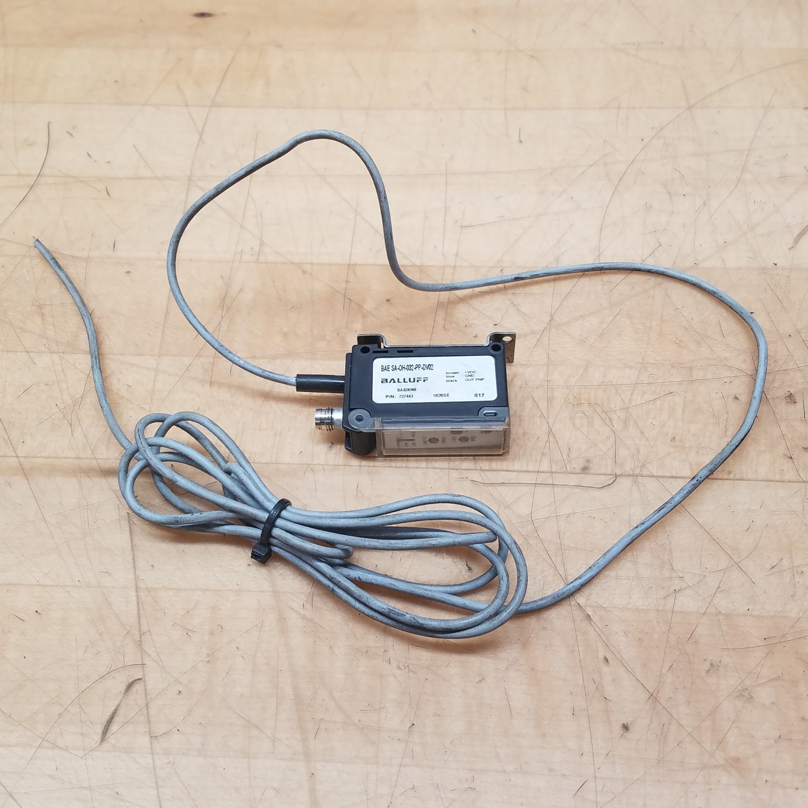 Balluff BAE SA-OH-032-PP-DV02 Signal Amplifier For Optical Sensor Heads 10-30VDC
