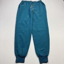 FIGS Jogger Scrub Pants Mens Medium Teal Blue Cuff Drawstring Style M0XSW2004
