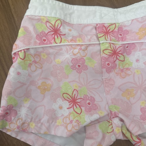 Carters Boardshorts Kleinkind Mädchen 12M elastischer Rücken Blumenmuster NEU - Bild 2 von 9