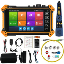 OTDR Fiber Optic Tester with 8MP Camera Cable Tracer for Network Testing