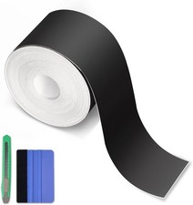 Matte Black Vinyl Wrap Self-adhesive Matte Vinyl Tape For Black Out Chrome Dele