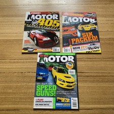 Motor Magazine Bulk Lot Car Automotive Tech Racing x 3 #MB26