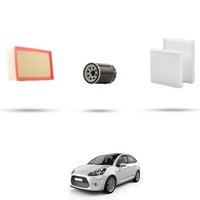Hoffcar Set Service - 3 Filter FüR Citroen C3 Ii 1.0 Vti 50Kw Von 2012
