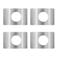 Thicker Door Knob Plates, Door Reinforcement Plate, Door Knob/Lever/Deadbolt ...