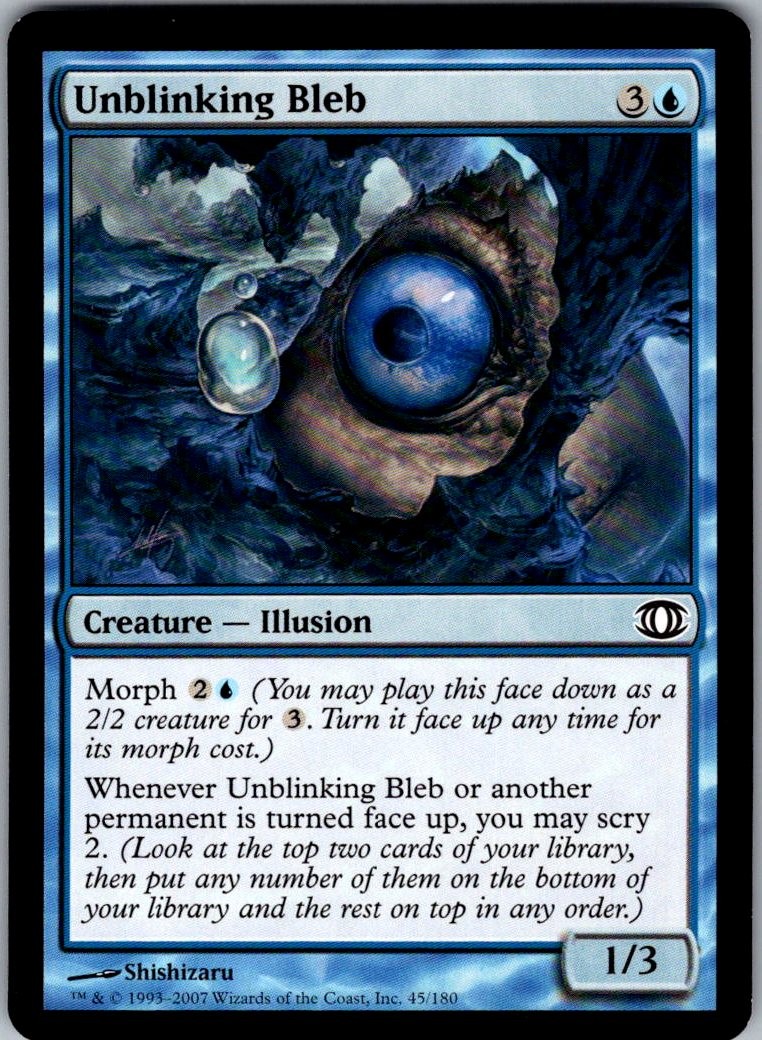 Unblinking Bleb 45 Common Future Sight Magic: The Gathering Near Mint