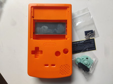 Solid Orange Housing Shell for GBC Nintendo Game Boy Color   OSD Q5