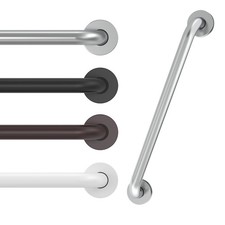 16 Inch Grab Bars for Wall Brush Nickel, Safety Shower 16'', Brushed Nickel