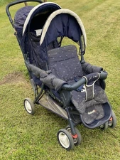 Vintage Kolcraft Lil Limo Double Stroller Super RARE HTF