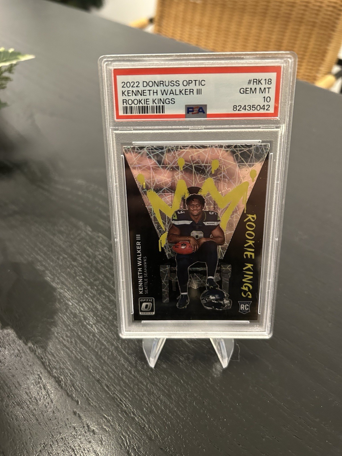 Kenneth Walker III Panini Donruss Optic Rookie Kings #RK18 Base