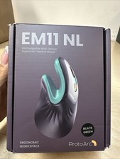 ProtoArc Ergonomic Mouse EM11 NL Rechargeable Wireless Vertical Mouse-No Charger