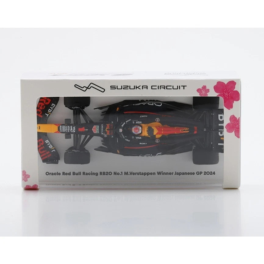 Spark 1/43 Red Bull RB20 Japanese 2024 Max Verstappen Suzuka Limited Edition - Image 3 of 4
