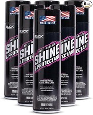 Slick Products Shine Protectant, Long-Lasting High-Gloss Clear Coat Spray,