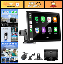 9" Wireless CarPlay Display with OTA Update Backup Camera for Vehicles