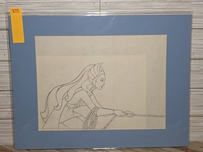 VTG Filmation She-Ra Princess of Power Original Production Animation Cel Art COA