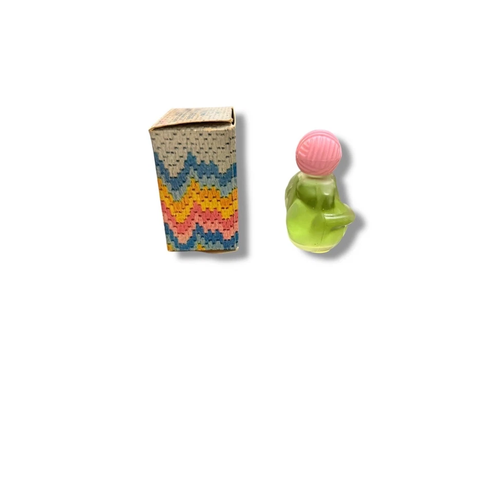 Colônia de gengibre branca havaiana vintage Avon Frisky Friends gato 1 oz com caixa - Imagem 2 de 4