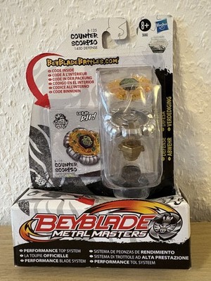 Beyblade Metal Masters Counter Scorpio 145D B-125 | Hasbro NEU OVP