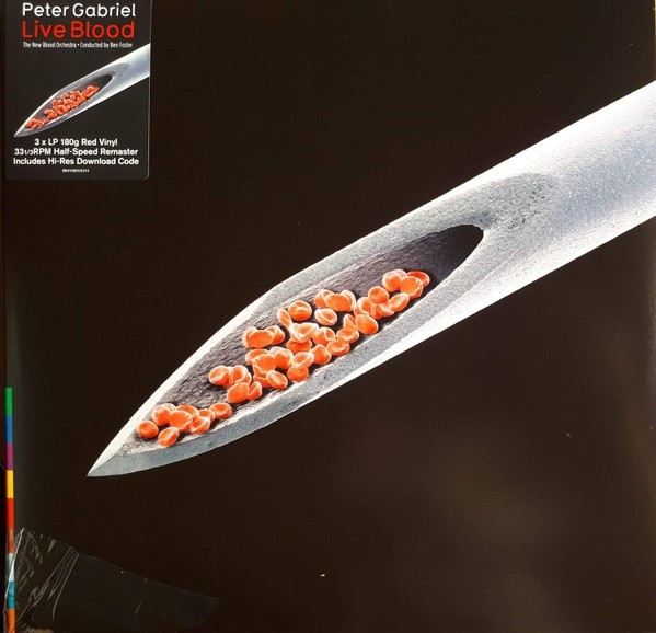 Peter Gabriel ‎– Live Blood (3x 180 GRAM BLOOD RED VINYL.)