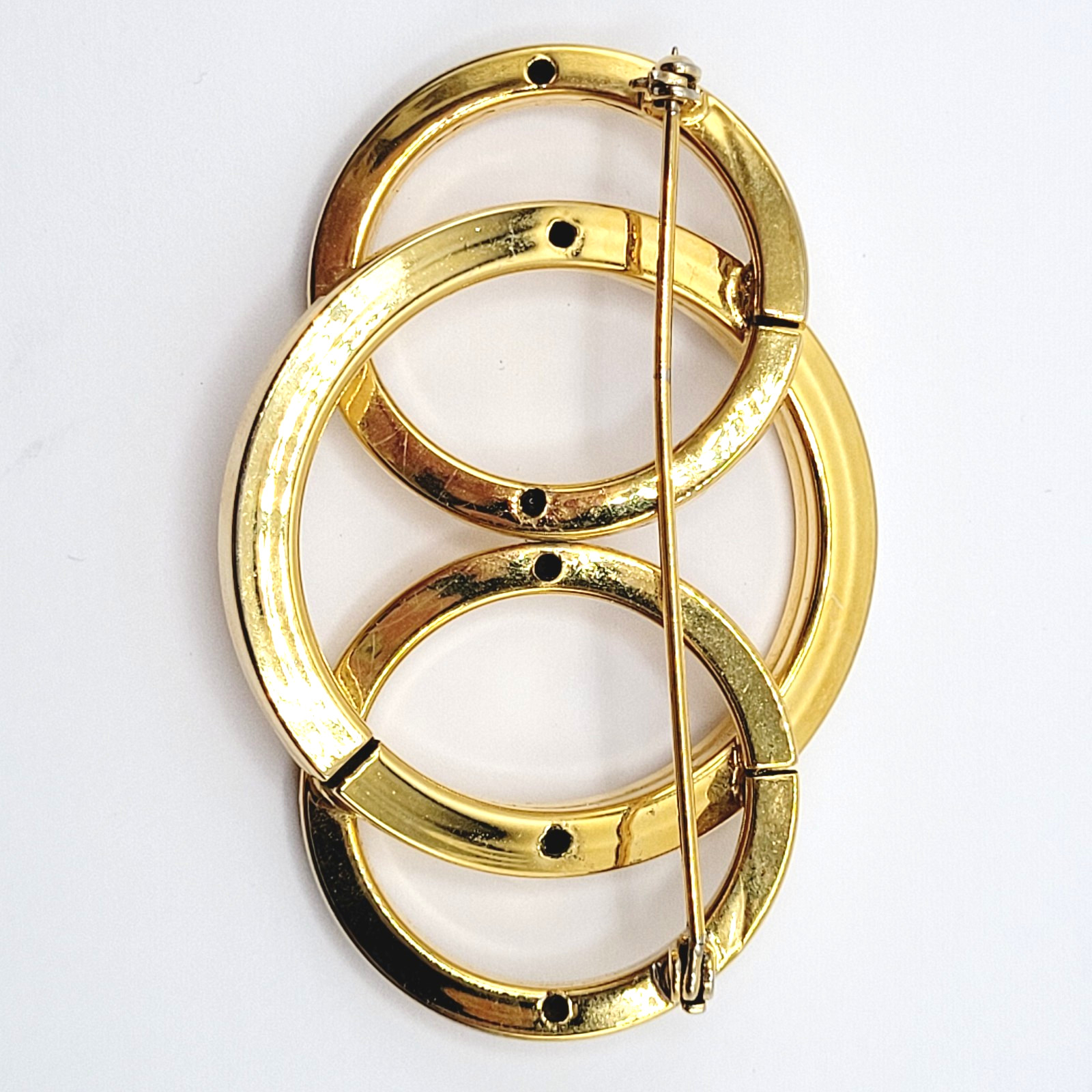 Geometric Interlocking Three Circles Dimensional … - image 19