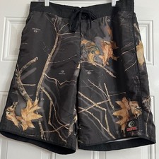 Mossy Oak Swim Trunks Camoflauge Shorts Men's Size Large