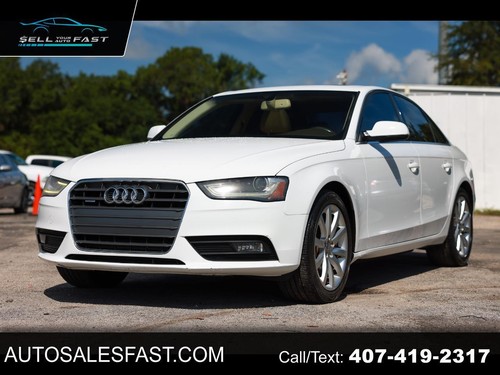 2013 Audi A4 Quattro PREMIUM PLUS 4DR SEDAN AWD